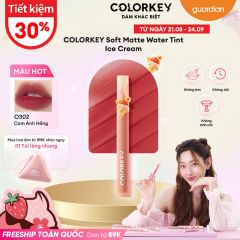 son-bong-dang-long-mo-li-chong-tham-nuoc-colorkey-soft-matte-water-tint-lipstick-ice-cream-o302