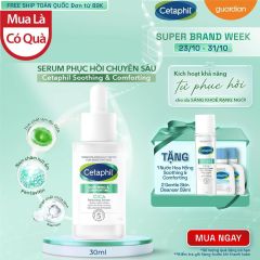 TINH CHẤT CETAPHIL LÀM DỊU PHỤC HỒI CHUYÊN SÂU SOOTHING & COMFORTING CICA 30ML