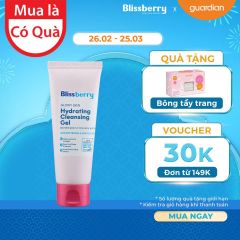 Sữa Rửa Mặt Dịu Nhẹ Cấp Ẩm Làm Sáng Da Blissberry Glowy Skin Hydrating Cleansing Gel 100Ml