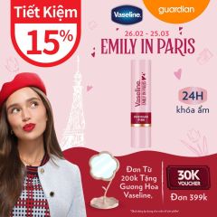 Son Dưỡng Ẩm Có Màu Vaseline Emily In Paris Hồng Yêu Kiều 3G