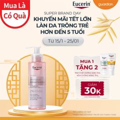 GEL RỬA MẶT EUCERIN GIÚP DƯỠNG SÁNG DA SPOTLESS BRIGHTENING EXFOLIATING CLEANSING GEL 200ML