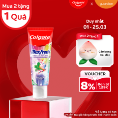 KEM ĐÁNH RĂNG COLGATE MAXFRESH CẦU VỒNG THE MÁT 100G