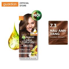 KEM NHUỘM TÓC MÀU THỜI TRANG GARNIER COLOR NATURALS ULTRA COLORS - MÀU 7.3 GOLDEN BROWN - NÂU ÁNH VÀNG