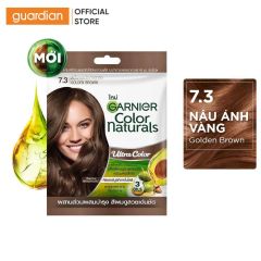 KEM NHUỘM TÓC MÀU THỜI TRANG GARNIER COLOR NATURALS ULTRA COLORS - MÀU 7.3 GOLDEN BROWN - NÂU ÁNH VÀNG