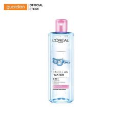 Nước Tẩy Trang Dưỡng Ẩm Cho Da Thường, Khô L'Oreal Paris Micellar Water 3-In-1 Moisturizing Even For Sensitive Skin 400Ml