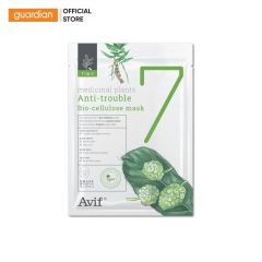 Mặt Nạ Dưỡng Da 7 In 1 Medicinal Plants Anti Trouble Bio Cellulose Mask Avif 25Gr