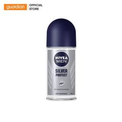 Lăn Khử Mùi Ngăn Khuẩn Gây Mùi Vượt Trội Silver Protect Nivea Men 50Ml