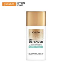 Kem Chống Nắng Kiềm Dầu Thoáng Mịn Da L'Oréal Paris Uv Defender Matte & Fresh Spf50+ Pa++++ 50Ml