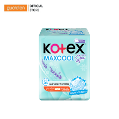 Băng Vệ Sinh Kotex Thảo Dược Siêu Mỏng Không Cánh 23Cm Cool 8 Miếng