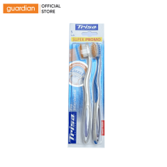 Bàn Chải Đánh Răng Cước Lông Tơ Siêu Mềm Trisa Pro Interdental Duo Soft Vỉ 2 Cây