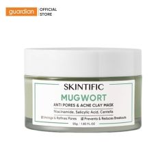 mat-na-dat-set-ho-tro-giam-mun-skintific-mugwort-anti-pores-acne-clay-mask-chiet-xuat-ngai-cuu-55gr