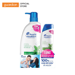 Dầu Gội Head & Shoulders Bạc Hà Mát Lạnh 850Ml + Tặng Dầu Gội Bạc Hà Mát Lạnh 170Ml