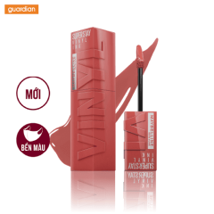 Son Kem Bóng Maybelline Super Stay Vinyl Ink #62 Irresistible Nude Đất 4.2Ml