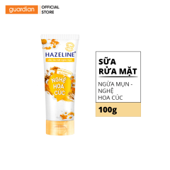 Sữa Rửa Mặt Ngừa Mụn Hazeline Nghệ Hoa Cúc 100G