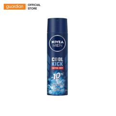 Xịt Ngăn Mùi Mát Lạnh Cool Kick Nivea Men 150Ml