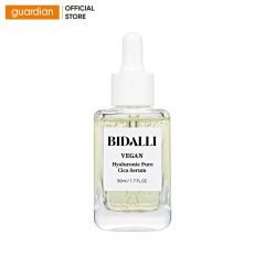 Tinh Chất Dưỡng Ẩm, Làm Dịu Da Bidalli Vegan Hyaluronic Pure Cica Serum Chiết Xuất Rau Má 50ml