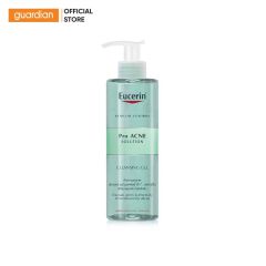 Gel Rửa Mặt Giảm Mụn Eucerin Proacne Solution Cleasing Gel 400Ml