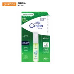 Dung Dịch Xịt Thơm Miệng Lana Oralan Classic Trà Xanh (8Ml)