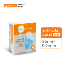 khan-giay-goi-le-sieu-mem-guardian-ultra-soft-mini-tissues-khong-mui-10-to