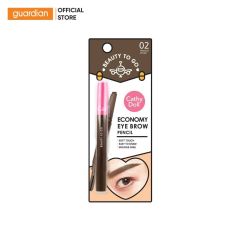 Chì Kẻ Mày Mini Beauty To Go Economy Cathy Doll Nâu Tự Nhiên Ash Brown 0,16Gr