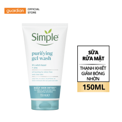 Sữa Rửa Mặt Simple 150Ml