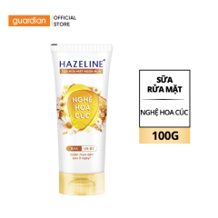 Sữa Rửa Mặt Ngừa Mụn Hazeline Nghệ Hoa Cúc 100G