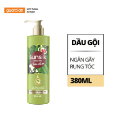 Dầu Gội Thiên Nhiên Ngăn Gãy Rụng Tóc Sunsilk Natural Từ Tinh Dầu Vỏ Bưởi 380ml