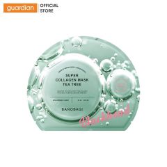 Mặt Nạ Tràm Trà Cho Da Mụn Banobagi Super Collagen Mask Tea Tree 30gr