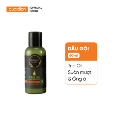 Dầu Gội Suôn Mượt & Óng Ả Botaneco Garden Trio Oil Smooth & Silky Shampoo 60ml