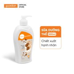 sua-duong-the-min-da-guardian-almond-smoothing-body-milk-lotion-chiet-xuat-hanh-nhan-500ml