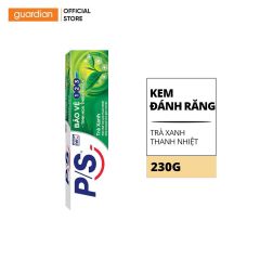 Kem Đánh Răng Bảo Vệ 123 Trà Xanh Thanh Nhiệt Mang Lại Cảm Giác Mát Dịu P/S 230Gr