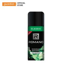 Xịt Khử Mùi Toàn Thân Classic Romano 150Ml