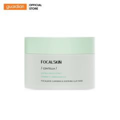 Mặt Nạ Đất Sét Rau Má Làm Sạch Và Dịu Da Focalskin 80G