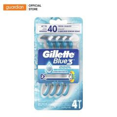 Dao Cạo Râu Blue 3 Mát Lạnh Gillette 4 Cây