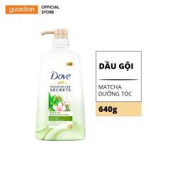 Dầu Gội Dưỡng Tóc Chắc Khỏe Tự Nhiên Dove Hương Matcha Và Hoa Anh Đào 640g