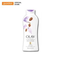 sua-tam-duong-am-olay-hydrating-clean-almond-milk-huong-hanh-nhan-650ml