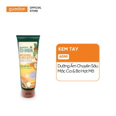 Kem Dưỡng Da Tay Giúp Dưỡng Ẩm Chuyên Sâu Eco Garden Macadamia & Shea Butter Ultra Moisture Hand Cream Chiết Xuất Từ Hạt Mắc Ca Và Bơ Hạt Mỡ 60ml