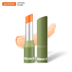 Son Dưỡng Có Màu Thuần Chay Môi Nhạy Cảm Glamrr Q Vegan Super Lip Balm #00 Orangie Cam San Hô 4.5gr