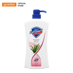 Sữa Tắm Làm Sạch Và Giúp Kháng Khuẩn Safeguard Floral Pink & Aloe Hương Hồng Hoa & Nha Đam 720Ml