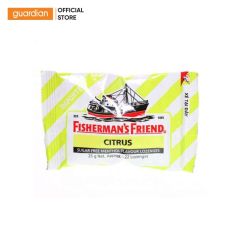 Kẹo Cay Con Tàu G22 Vị Cam Chanh & Bạc Hà Fisherman Gói 25Gr