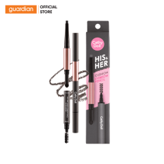 Chì Kẻ Mày Cathy Doll His & Her Cushion Eyebrow Pencil 3 Trong 1 #04 Gray Brown 0,16Gr + 0,4Gr