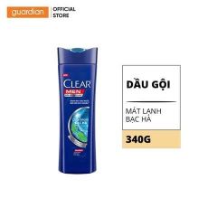 Dầu Gội Sạch Gàu Clear Men Cool Sport Mát Lạnh Bạc Hà 340g