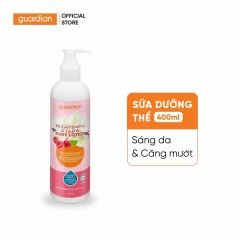 Sữa Dưỡng Thể Hỗ Trợ Sáng Da Guardian HA Brighten & Glow Body Lotion Cho Da Căng Mướt 400Ml