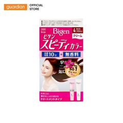 Kem Nhuộm Tóc Bigen Speedy Color Cream #4 Màu Nâu Caramen 80Gr