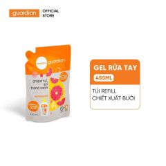 Túi Refill Gel Rửa Tay Tươi Mát Guardian Chiết Xuất Bưởi 450ml