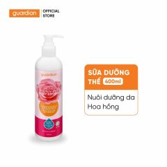 Sữa Dưỡng Thể Bổ Sung Dưỡng Chất Cho Da Guardian Ha Nourishing Rose Body Lotion Chiết Xuất Hoa Hồng 400Ml