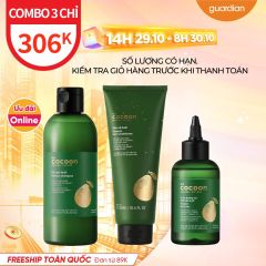 Dầu Gội Bưởi Giảm Gãy Rụng Nuôi Dưỡng Tóc Cocoon 310ml