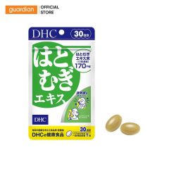 Viên Uống Hỗ Trợ Sáng Da DHC Adlay Extract Soft Capsule 30 Viên