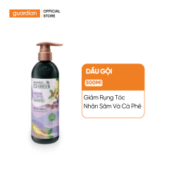 Dầu Gội Giúp Giảm Rụng Tóc Eco Garden Ginseng & Coffee Hair Fall Control Shampoo Chiết Xuất Từ Nhân Sâm Và Cà Phê 500ml