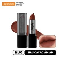 Son Thỏi Lì Merzy Noir In The Lipstick Nl03 Night For Cacao Nâu Cacao Ấm Áp 3,3Gr